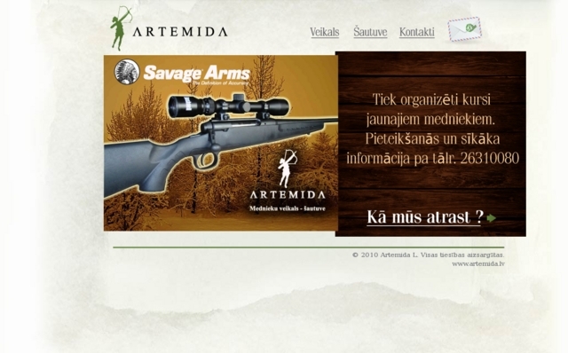 Artemīda L, veikals, SIA